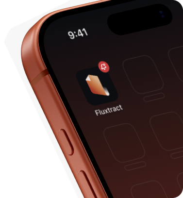 Fluxtract app mockup